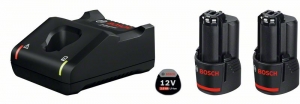 Базовый комплект 2 аккумулятора GBA 12V 2.0Ah + GAL 12V-40