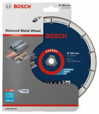    Expert Diamond Metal Wheel, 180 x 22,23  