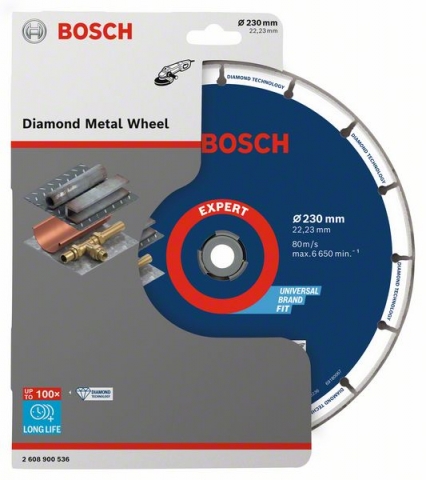     Expert Diamond Metal Wheel, 230 x 22,23  