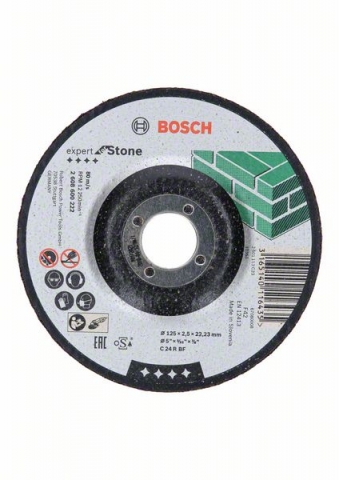  , , Expert for Stone C 24 R BF, 125 mm, 2,5 mm