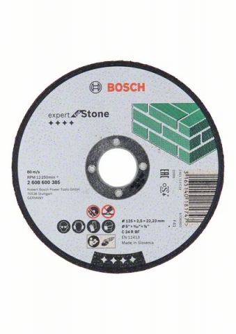  , , Expert for Stone C 24 R BF, 125 mm, 2,5 mm