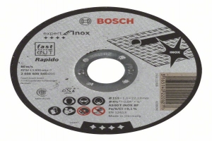 Отрезной круг, прямой, Expert for Inox - Rapido AS 60 T INOX BF, 115 mm, 1,0 mm