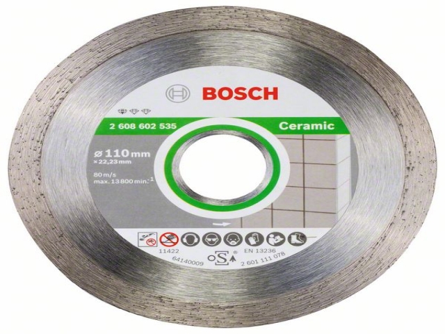    Standard for Ceramic 110 x 22,23 x 1,6 x 7,5 mm