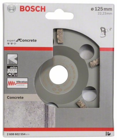    Expert for Concrete Extra-Clean 125 x 22,23 x 4,5 