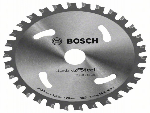   Standard for Steel 136 x 20 x 1.6 mm; 30
