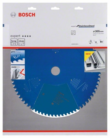   Expert for Stainless Steel 305 x 25,4 x 2,5 x 80