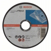    Standard for Metal A 60 T BF, 125 mm, 22,23 mm, 1,6 mm