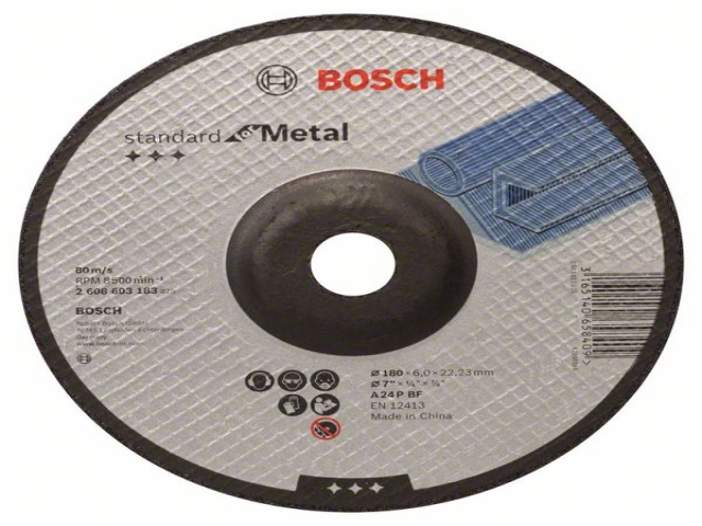  , , Standard for Metal A 24 P BF, 180 mm, 22,23 mm, 6,0 mm