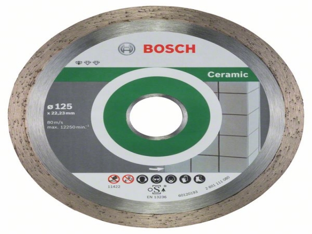    Standard for Ceramic 125 x 22,23 x 1,6 x 7 mm