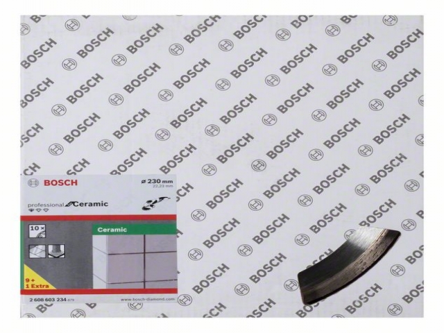    Standard for Ceramic 230 x 22,23 x 1,6 x 7 mm