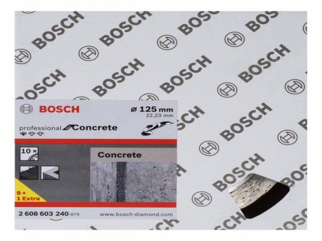    Standard for Concrete 125 x 22,23 x 1,6 x 10 mm