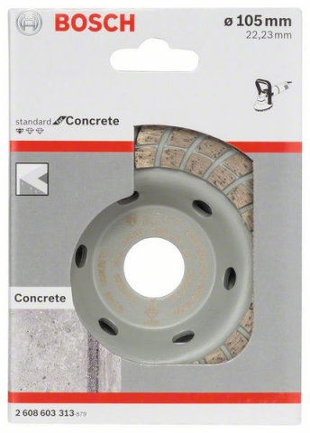    Standard for Concrete Turbo 105 x 22,23 x 3 