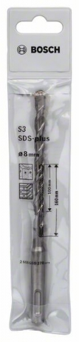   SDS plus-1 8 x 100 x 160 mm