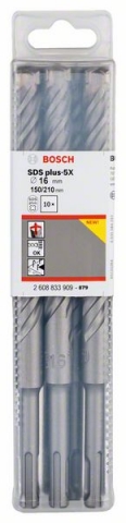 Ударные сверла SDS plus-5X 16 x 150 x 210 mm