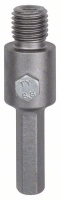 Шестигранный хвостовик для полых сверлильных коронок с резьбой M 16 11 mm, 80 mm