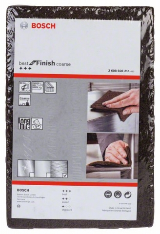 Шлифовальная подушка из нетканого материала – Best for Finish Coarse 152 x 229 мм, груб. A