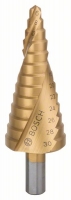 Ступенчатое сверло HSS-TiN 6 - 30 mm, 10,0 mm, 93,5 mm