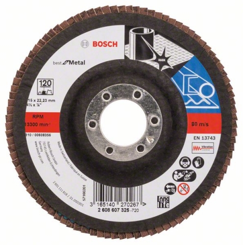   X571, Best for Metal D= 115 ; G = 120, .