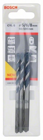  3    CYL-5, 5/6/8  5; 6; 8 mm