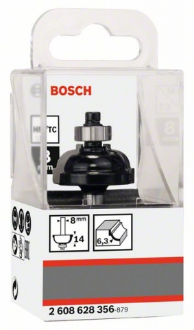     F, 8, R1 6,3, D 28,5, L 13,2, G 54 8 mm, R1 6,3 mm, D 28,5 mm, L 13,2 mm, G 54 mm