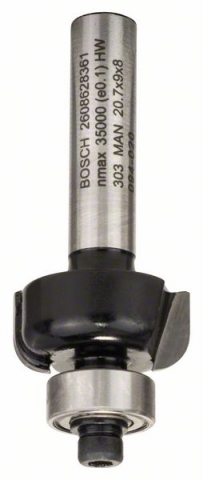  , 8, R1 4, D 20,7, L 9, G 53 8 mm, R1 4 mm, D 20,7 mm, L 9 mm, G 53 mm