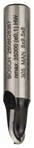  , 8, R1 4, D 8, L 9,2, G 40 8 mm, R1 4 mm, D 8 mm, L 9,2 mm, G 40 mm