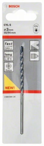    CYL-5 3 x 50 x 90 mm