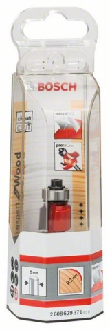   Expert for Wood, 8, D 16,7, R1 2, L 12,7, G 55 8 mm, D 16,7 mm, R1 2 mm, L 12,7 mm, G 55 mm
