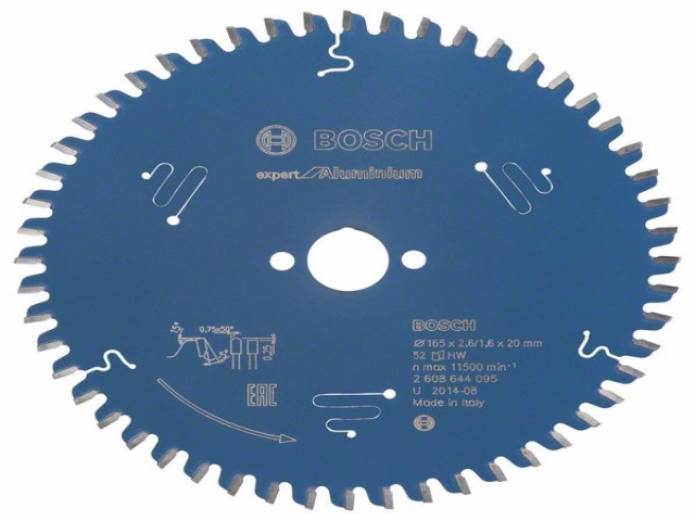   Expert for Aluminium 165 x 20 x 2,6 mm, 52