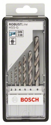   6    Robust Line HSS-G, 135, 28  2; 3; 4; 5; 6; 8 mm, 135