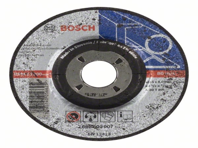 Обдирочный круг, выпуклый, Expert for Metal A 30 T BF, 115 mm, 4,0 mm