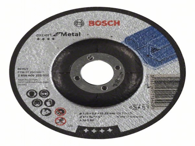 Отрезной круг, выпуклый, Expert for Metal A 30 S BF, 125 mm, 2,5 mm