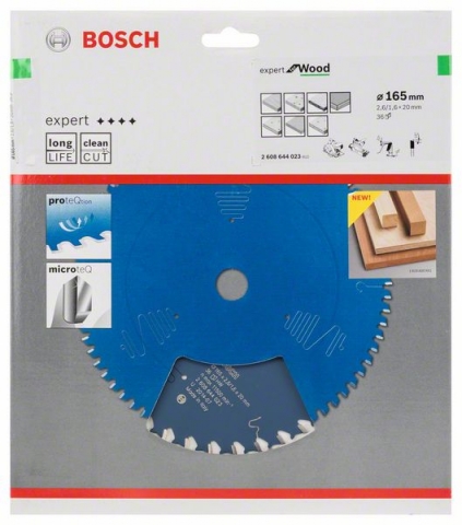 Пильный диск Expert for Wood 165 x 20 x 2,6 mm, 36
