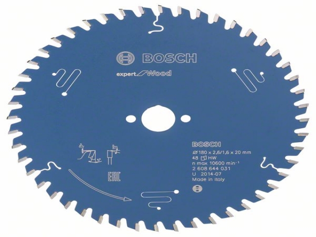 Пильный диск Expert for Wood 180 x 20 x 2,6 mm, 48
