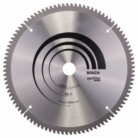 Пильный диск Optiline Wood 305 x 30 x 2,5 mm, 96