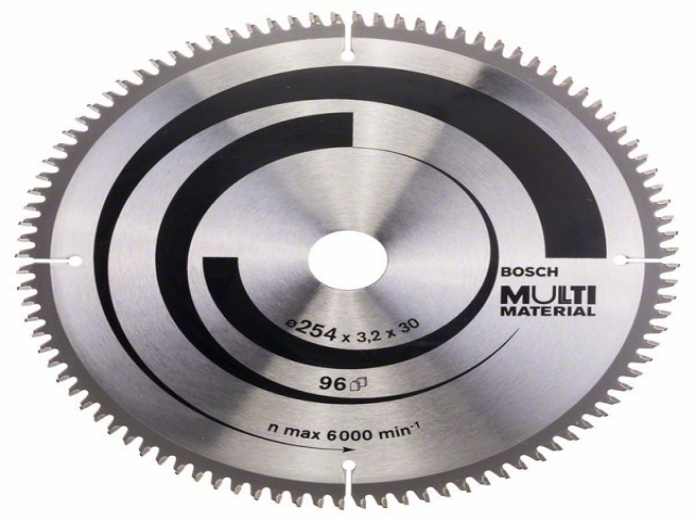 Пильный диск Multi Material 254 x 30 x 3,2 mm; 96