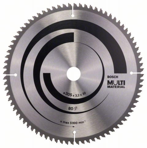 Пильный диск Multi Material 305 x 30 x 3,2 mm; 80