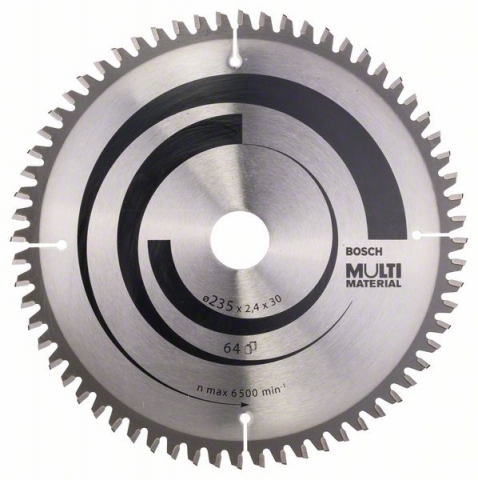 Пильный диск Multi Material 235 x 30/25 x 2,4 mm; 64