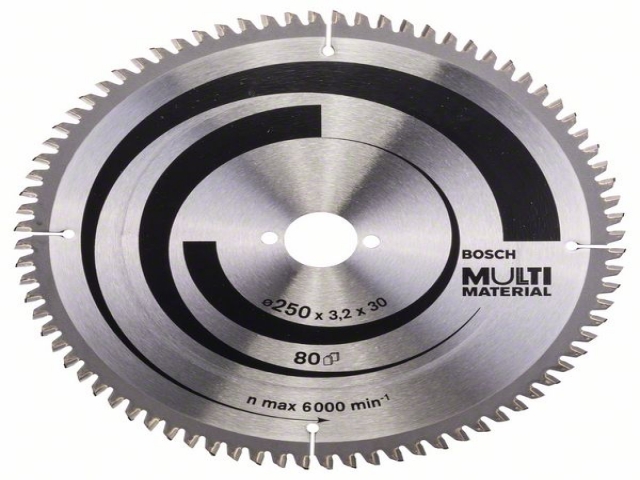 Пильный диск Multi Material 250 x 30 x 3,2 mm; 80