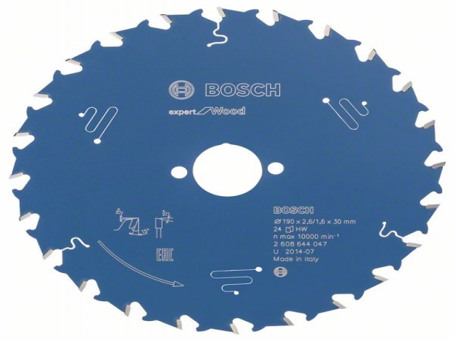 Пильный диск Expert for Wood 190 x 30 x 2,6 mm, 24