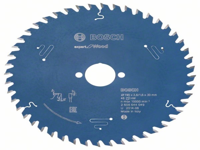 Пильный диск Expert for Wood 190 x 30 x 2,6 mm, 48