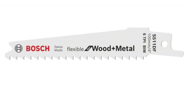 Саблевидная пила S 511 DF Flexible for Wood and Metal