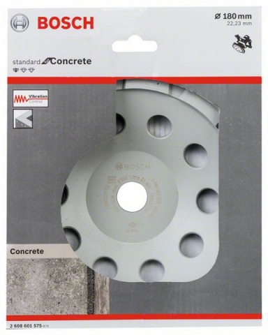 Алмазный чашечный круг Standard for Concrete 180x22,23x5