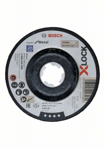      Expert for Metal X-LOCK 115x6x22,23 A 30 T BF, 115 mm, 6,0 mm
