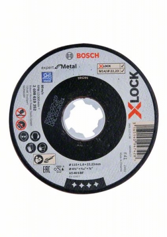      Expert for Metal X-LOCK 115x1,6x22,23 AS 46 S BF, 115 mm, 1,6 mm