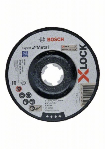      Expert for Metal X-LOCK 125x6x22,23 A 30 T BF, 125 mm, 6,0 mm