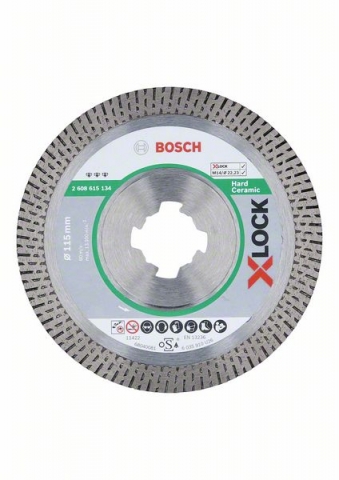    Best for Hard Ceramic X-LOCK 115x22,23x1,4x10 115x22,23x1.6x10 mm