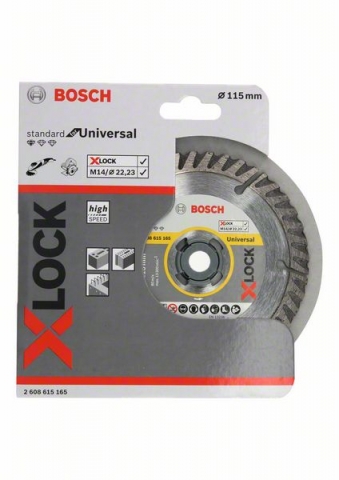 X-LOCK Standard for Universal 115x22,23x2x10 115 x 22.23 x 2 x 10 mm