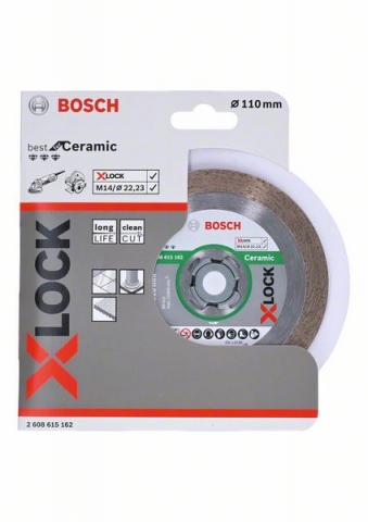 X-LOCK Best for Ceramic 110x22,23x1,6x10 110 x 22,23 x 1,6 x 10 mm