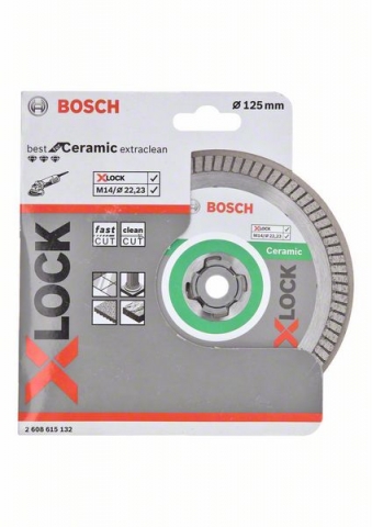    Best for Ceramic Extraclean Turbo X-LOCK 125x22,23x1,4x7 125 x 22,23 x 1,4 x 7 mm